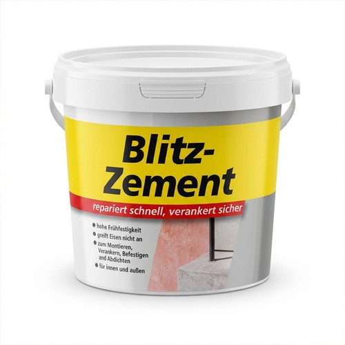 Blitzzement grau zementmasse - blitzzement,