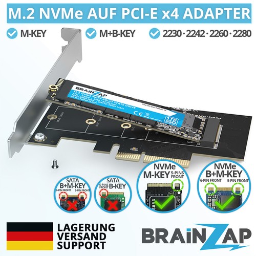 Nvme ssd zu pci e - m2, pci-e
