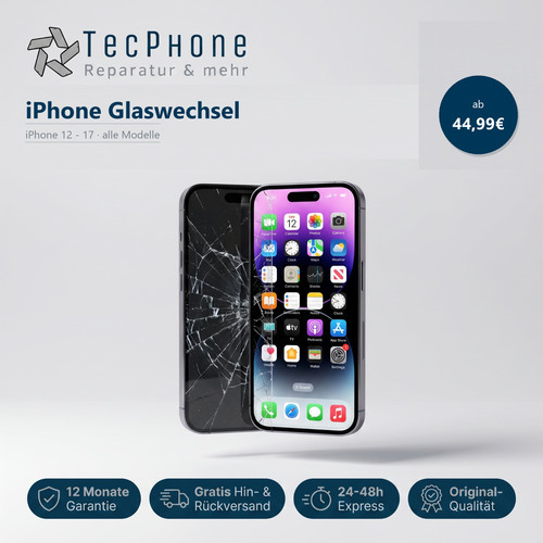 Iphone display glas reparatur - iphone,