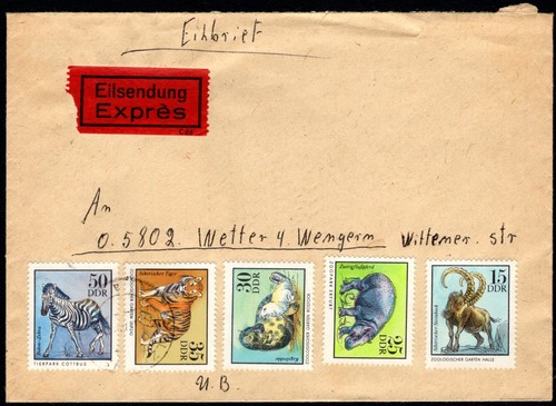 Ddr 1978 ganzstück express - 1978, ganzstück,