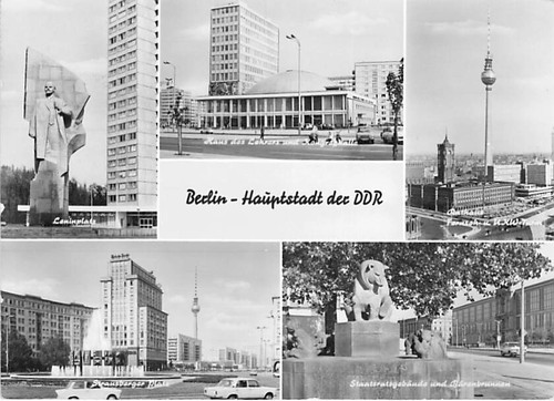 Berlin ost ddr - ddr, ak