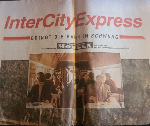 Intercityexpress bringt die - bringt,