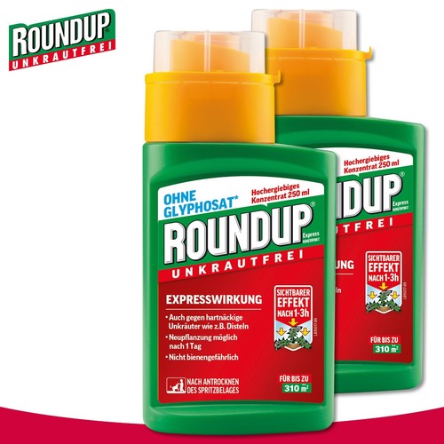 Roundup unkrautfrei 250ml - roundup, 2x
