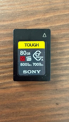 Sony tough express - sony, cf