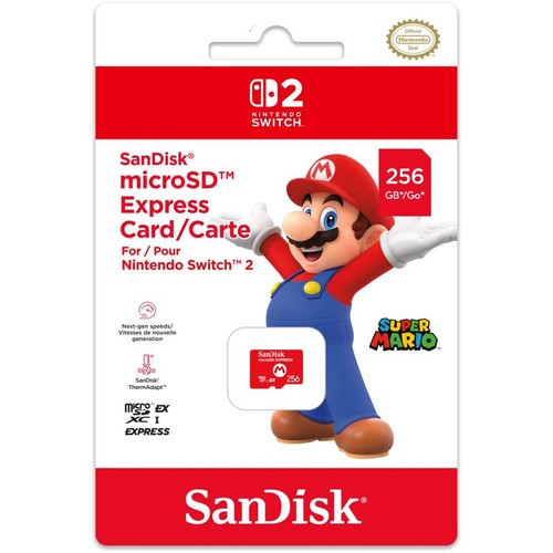 Sandisk microsd express - sandisk, 256